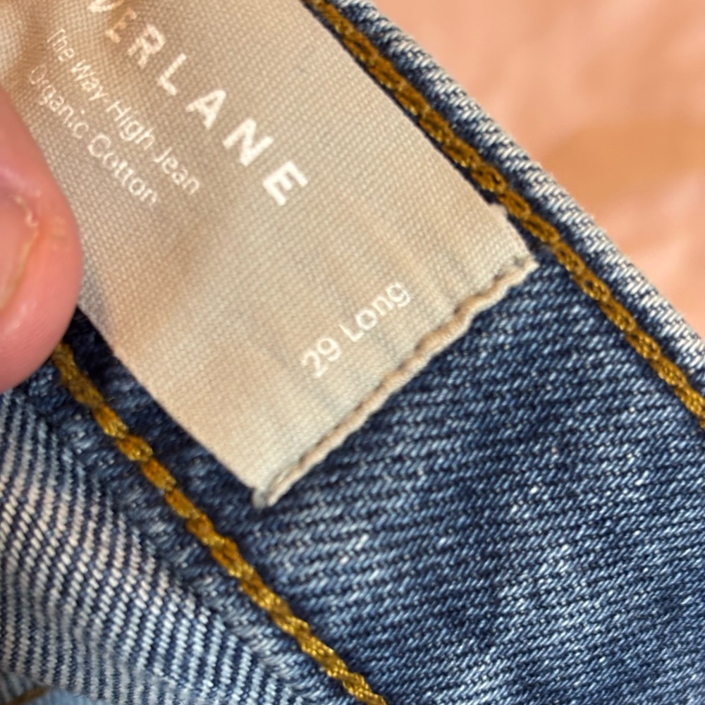 Everlane Blue Organic Cotton Jeans - Picture 4 of 6
